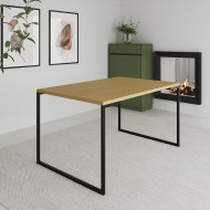 Mesa Industrial Jantar 137x90cm Canela Manchester(100)