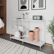 Aparador Industrial Artesania Branco 120cm(100)
