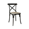 Mesa Com 4 Cadeiras Katrina Preta Elen Hairpin 110cm Jantar Branca Com Ferro Preto